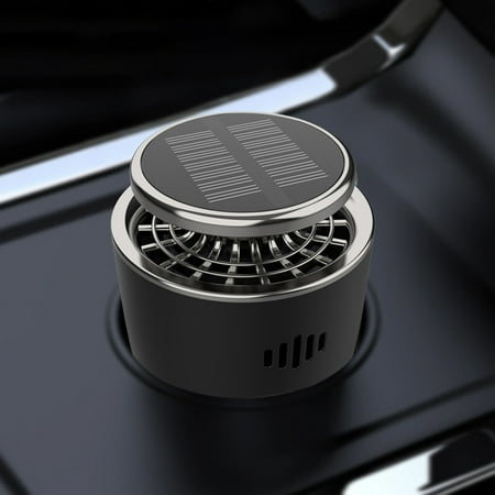 

Indoor Living Room Bathroom Aromatherapy Machine Car Gass Purifier Aromatherapy Deodorization 5 Seconds Diffusion Built-in Fan Solar Models USB Models Black