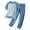 d-Blue3885, variant on FAOWME Fiber Boys Outfits Comfortable Kids Outfits Long Sleeve Tops With Pants Home For Children Soft Breathable Two Piece Outfits Clothes Sets Classic O-Neck Dailywear
