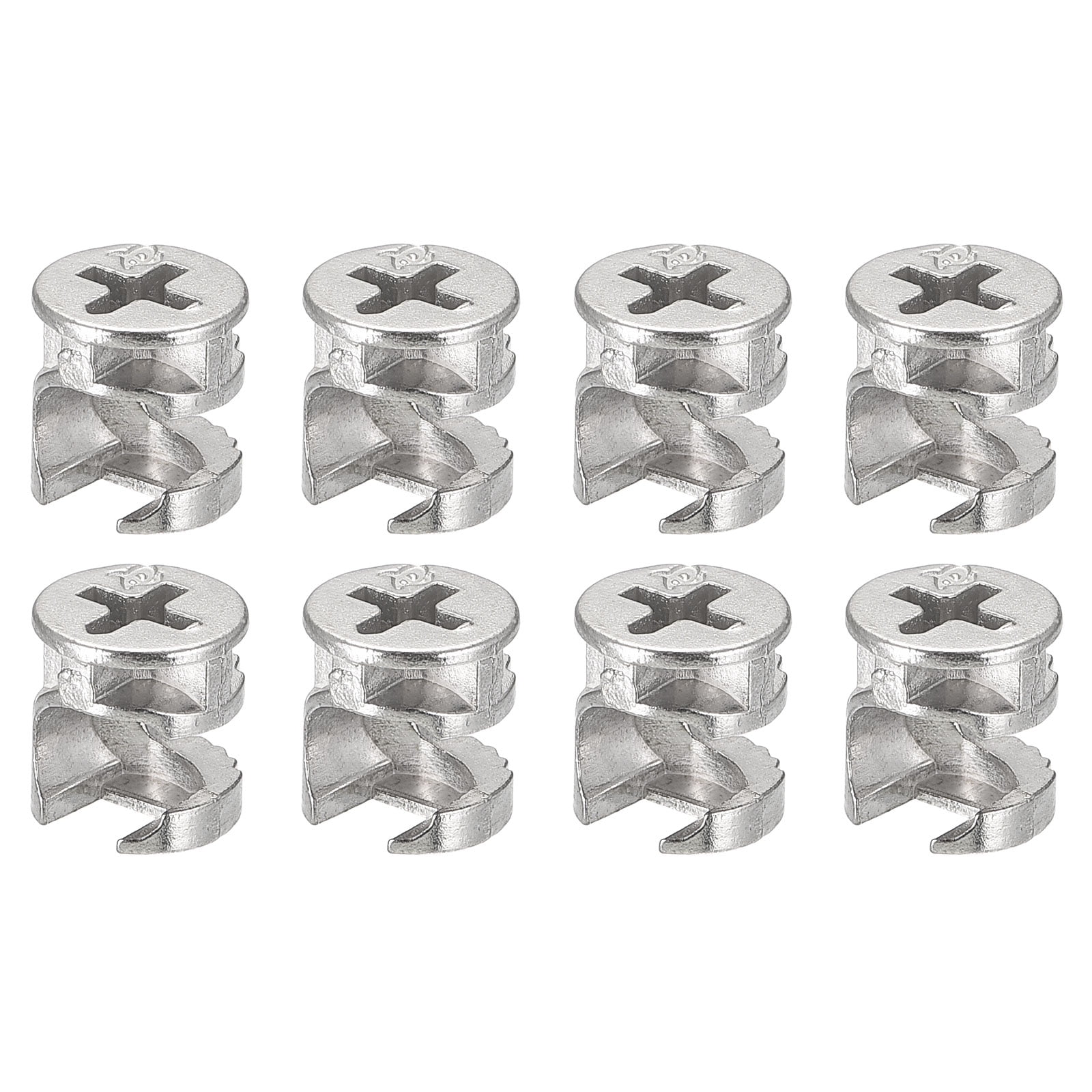 Cam Lock Nut for Furniture, 8 Pack 9.35x9.6mm Joint Connector Locking