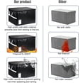thumbnail image 4 of Fireproof Document Box with Lock, Water-Resistant Safe Storage Cabinet for Letter/Legal Folders, 4 of 5