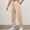 Khaki, variant on Sweatpants for Men Elastic Straight Leg Joggers Running Pants Mens Leisure Pants