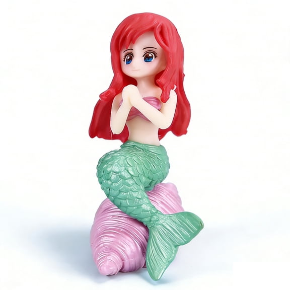 Beautiful Mermaid Aquarium Colorful Figurine Fish Tank Ornaments Desk Decorations