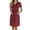 Z-989Red, variant on Women's Working Dress With Pocket Short Sleeve V Neck Solid Color Comfortable Breathable Dress For Daily Wear,Blue,Xxxxl