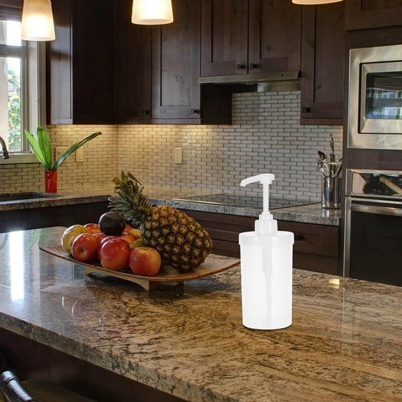 ULTNICE Coffee Creamer Pump For Professional Use Transparent Food-grade Material 1Pcs