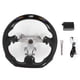 thumbnail image 2 of Accesorio de modificación de automóvil, volante de fibra de carbono perforado Nappa, volante de cuero de alta capacidad, 2 of 9