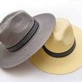 thumbnail image 5 of HEVIRGO 2 Pack Men Sun Hat Wide Brim Sunscreen Washable Friendly to Skin Beach Hat for Summer, 5 of 10