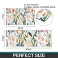 thumbnail image 7 of Pioneer Flower Floral Print Pattern Kitchen Rugs Sets Of 2,Anti Fatigue Kitchen Mat Rugs Non Slip Washable,Decorative Kitchen Floor Mats for Kitchen,Sink,Laundry,17"x30"+17"x47", 7 of 7