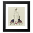 thumbnail image 2 of Bernard Boutet de Monvel 12x14 Black Modern Framed Museum Art Print Titled - The Beautiful Days of Fez; Where ; the Improvised Fatma (1920), 2 of 5
