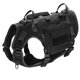 thumbnail image 4 of Arnés para perro de entrenamiento táctico militar K9 + chaleco de bolsa lateral suave grande negro bronceado esquí esquí Gafas de esquí, 4 of 5