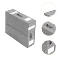 thumbnail image 2 of Organizador de sábanas perfecl plegable para fundas de edredón ropa Toallas Gris 3 piezas, 2 of 8