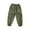 Green, variant on CYRBOKO Boys Cargo Pants, Casual Cotton Lightweight Multi Pockets Sport Joggers Khaki Size 8-10 T