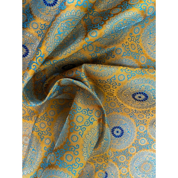 Mandla Poly Silk Brocade