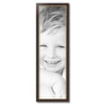 thumbnail image 2 of ArtToFrames 11" x 37" Mahogany and Gold Slope Picture Frame, 11x37 inch Brown MDF Poster Frame (WOM-4447), 2 of 8