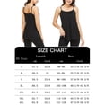 thumbnail image 3 of COMFREE Women's Camisole with Built in Bra Tank Top Flowy Swing Pleated Tank Top Cami with Adjustable Strap, 3 of 7