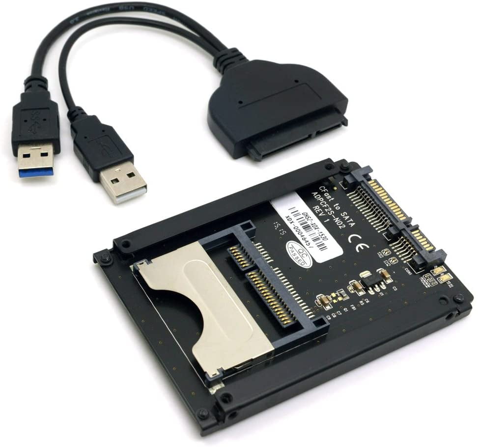 CFast Card to SATA Adapter As 2.5 Inch SSD HDD 