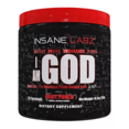 thumbnail image 1 of Pre Entreno I Am God Insane Labz 25 Ser Pre Entrenador Polvo Sabor Ponche De Frutas, 1 of 2