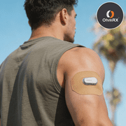 OhmRx Dexcom G6 Adhesive Patches – Waterproof, Hypoallergenic, Pre‑Cut Overpatches for Secure Sensor Wear, Multicolor, 25‑Pack
