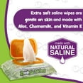 thumbnail image 6 of Boogie Wipes, Simply Unscented Saline Baby Wipes, 45 Count, 6 of 10