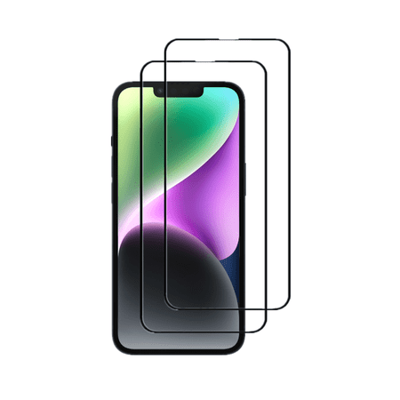 for Apple iPhone 14 Pro Screen Protector , [2pack] HD Anti Scratch Bubble Free Full Coverage Screen Tempered Glass for iphone 14 Pro 2022