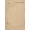 thumbnail image 7 of Women's Bermuda Shorts Jean Style Pull On Stretch Casual Short With Side Slit S-3XL 9" Inseam, 7 of 7