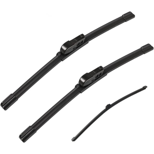 ORUYROP 24"+20" Windshield Wipers With 13" Rear Wiper Blade Sets Automotive Replacement for Audi Q5 2009-2017,Easy For Installation (Pack of 3)
