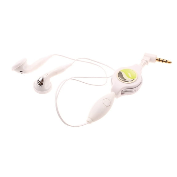 For Nokia C300/C110 - Headphones Retractable Earphones, Hands-free Headset 3.5mm w Mic Earbuds Earpieces for Nokia C300/C110 Phones