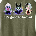 thumbnail image 3 of Disney Villains - Its Good To Be Bad - Juniors High Neck Tank Top, 3 of 5