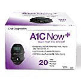 Bayer A1C Now+ Multi-Test Blood Glucose Monitor 20 Test Pack - image 3 of 5