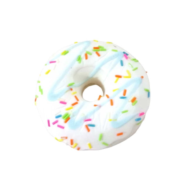 Donuts artificiales Vogacara simulación PU pan Pastelería accesorios fotografía Alivio del estrés