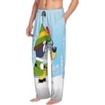 thumbnail image 6 of Johaoi Bluey Print Mens Pajama Pants,Men's Sleepwear Soft Pj Pants Lounge Pants with Drawstring & Pockets-Large, 6 of 6