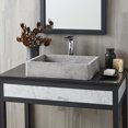 thumbnail image 2 of Native Trails NSL1915-S Nipomo 19.5-in NativeStone Bathroom Sink, Slate, 2 of 3