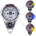 thumbnail image 2 of Digital Gauge, Easy Reading Accurate Data Metal Motorcycle Odometer 6.5x5.5cm  For DC 12V Motorbike, 2 of 8
