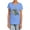 Carolina Blue, variant on DC Batgirl Biker Women's T Shirt, Red, Medium