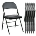 thumbnail image 2 of JOINSUN 10 Pcs Plastic Folding Chair Portable and Space-Saving Seating Solution for Indoor and Outdoor Use, 2 of 6