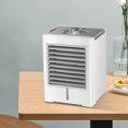 thumbnail image 2 of sruoe Mini Portable Air Conditioner, Portable Air Cooler, USB Small Air Conditioner, Electric Cooler, Air Cooler Fan, Cooling Evaporative Cooler for Home, Office, Room, Family Room, 2 of 4