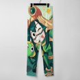 thumbnail image 2 of Animated My Hero Academia Pajama Bottoms for Women Novelty Lounge Daily Cozy Soft Sleep Pajamas Pants Long Sleepwear, 2 of 7