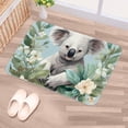 thumbnail image 5 of Koala Polyester Non-Slip Machine Washable Floor Carpet Chair Mat Floor Rug, 5 of 6