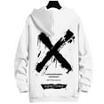 thumbnail image 7 of Men's Big and Tall Graphic Hoodie with Printed Design for Casual Round Neck Style, 7 of 7