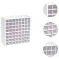 thumbnail image 6 of QccHieUs Watercolor Paint Storage Space-saving Easy to Assemble Pigments Shelf Container 64 slots, 6 of 9