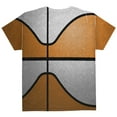 thumbnail image 2 of Championship Basketball Orange & White All Over Youth T Shirt, 2 of 2