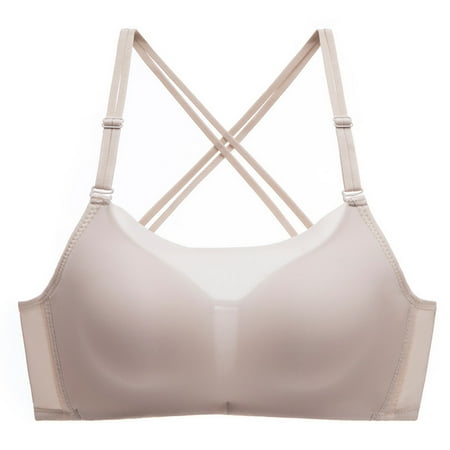 

Sports Bras For Women High Impact Wireless Bra Top Vest Breathable Chest Pad Wearing Sports Underwear U Back Lifting Bra 1Pack