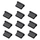 thumbnail image 1 of 10 tapones antipolvo USB C fáciles de usar de silicona suave, no destructivos, tipo C, antipolvo Negro, 1 of 9