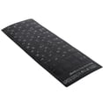 thumbnail image 3 of Etiqueta engomada del teclado hebreo impermeable fondo negro para computadora portátil de escritorio PC, 3 of 5