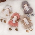 thumbnail image 2 of Advancent Colgantes de Navidad Suave Mini Muñeco de Lana Encantador Árbol de Navidad Decoraciones Juguetes de Peluche Apariencia Exquisita Kits de decoración para fiestas Gris, 2 of 6