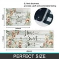 thumbnail image 6 of Home Sweet Home Floral Farmhouse Kitchen Rugs Set 2 Piece Colorful Fall Flowers Seasonal Decorative Rug for Kitchen Low-Profile Floor Mats Decorations for Home Kitchen 17x48+17x30 Inches, 6 of 6