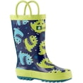 thumbnail image 2 of Oaki Kids Waterproof Rain Boots with Easy-On Handles, 2 of 3