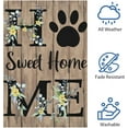thumbnail image 5 of Home Sweet Home Spring Summer Garden Flag 28 x 40 Inch Lawn Flag Double Sided Printed with Pattern Outdoor Yard Welcome Flag Farmhouse Seasonal Outdoor Decoration(ONLY FLAG), 5 of 6