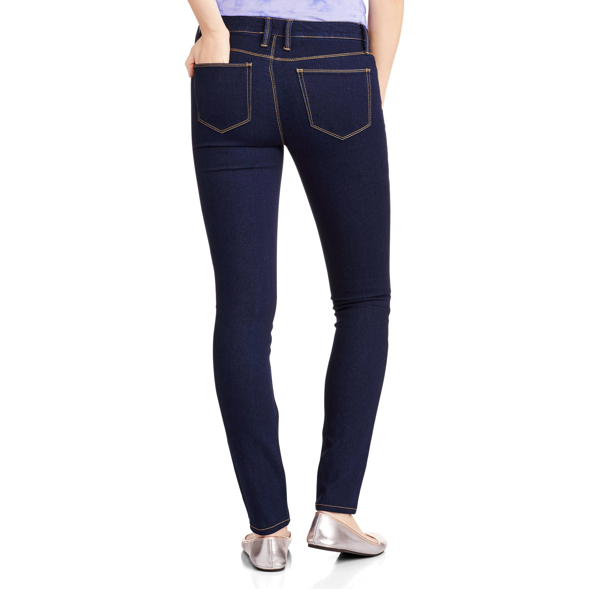 No Boundaries Women's Juniors Classic Skinny Jeans - image 3 of 3