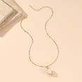thumbnail image 3 of Verano Océano Oro Rimmed Collar Vacaciones en la Playa Sexy Personalidad Diseño Collar Clavícula, 3 of 8