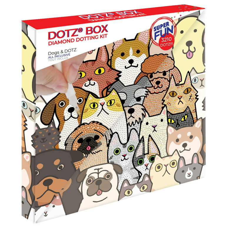 DIAMOND DOTZ® I love my Dog Diamond Painting Kit 